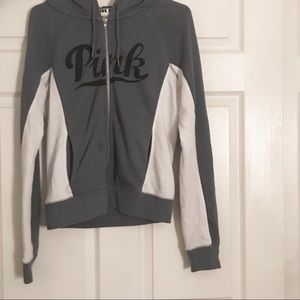 VS PINK zip up hoodie